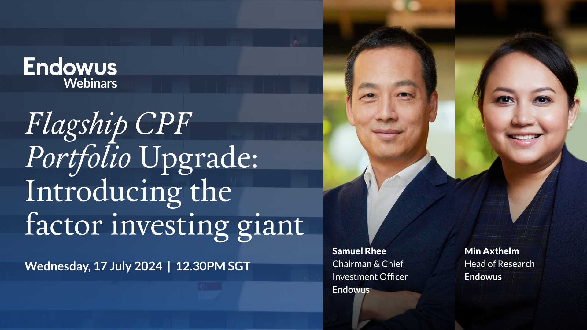 Flagship CPF Portfolio upgrade