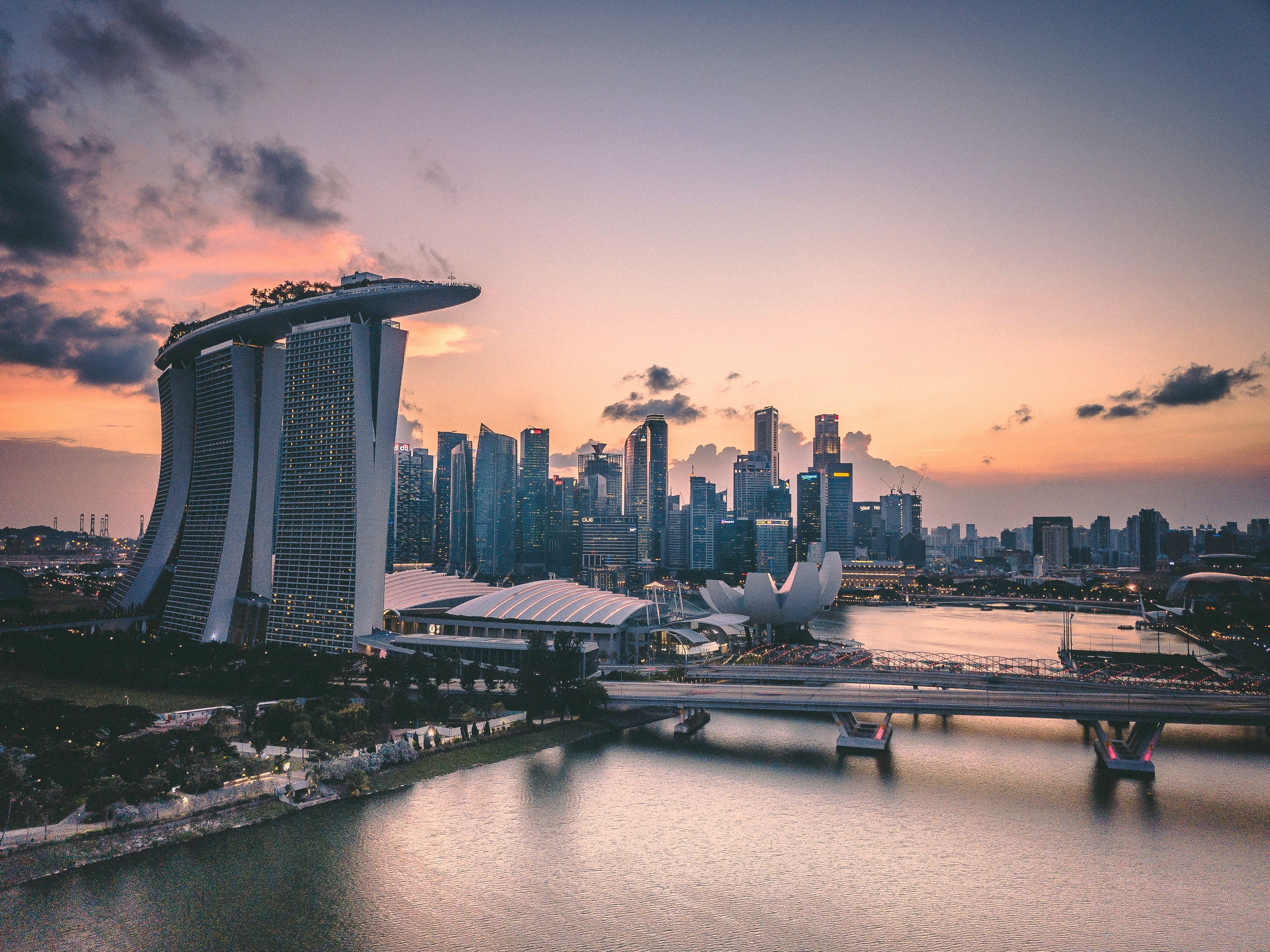Singapore sunset