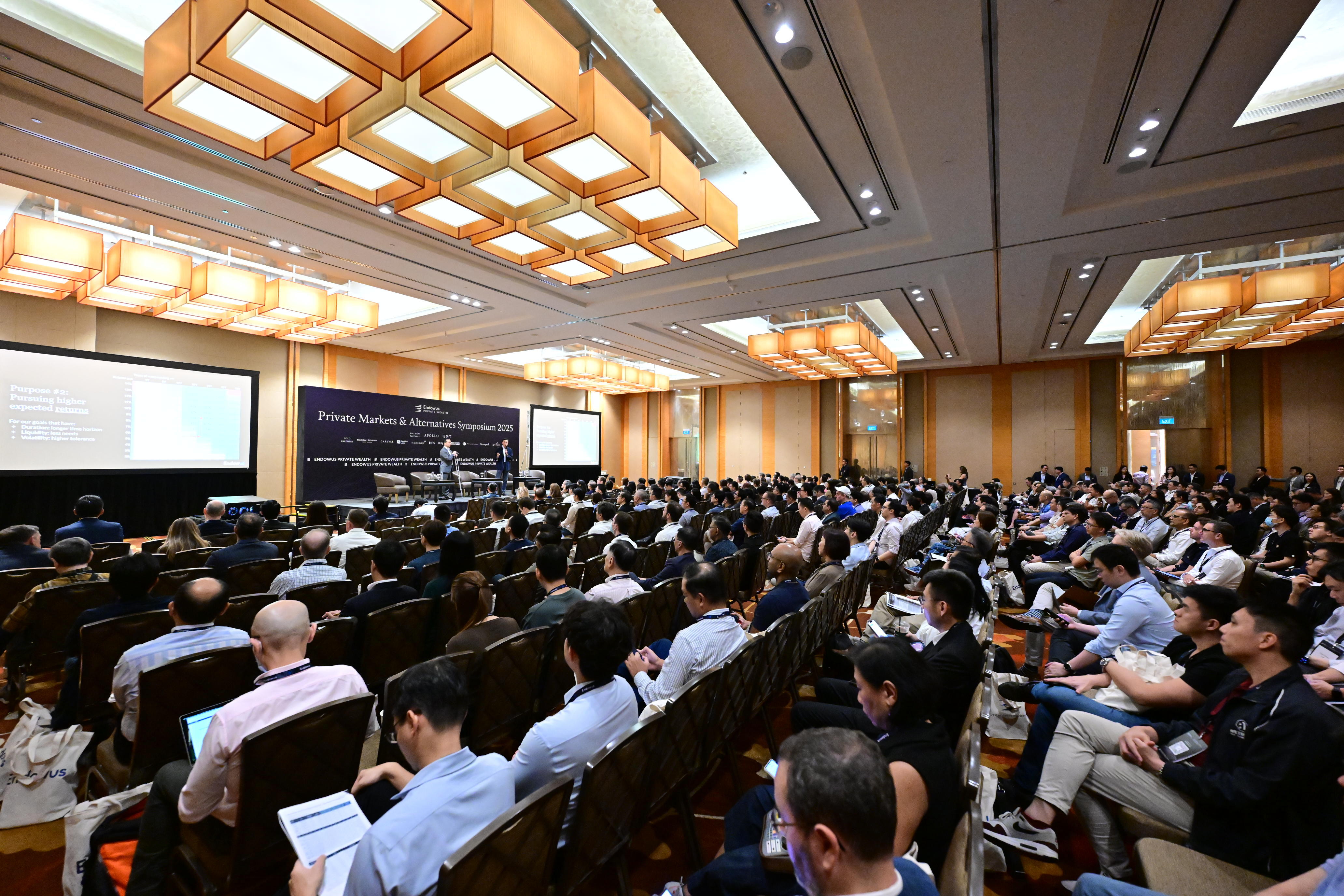 wide shot of endowus alts symposium