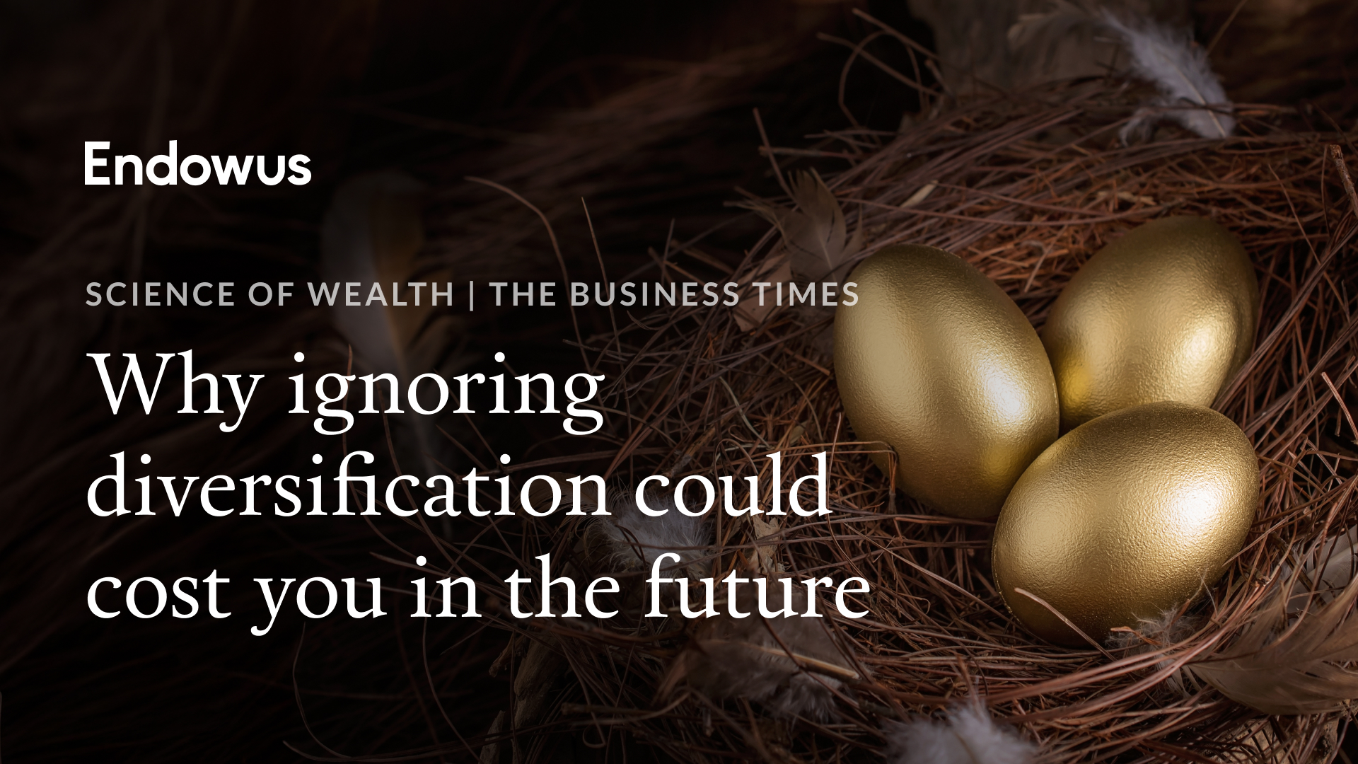 golden eggs in a nest