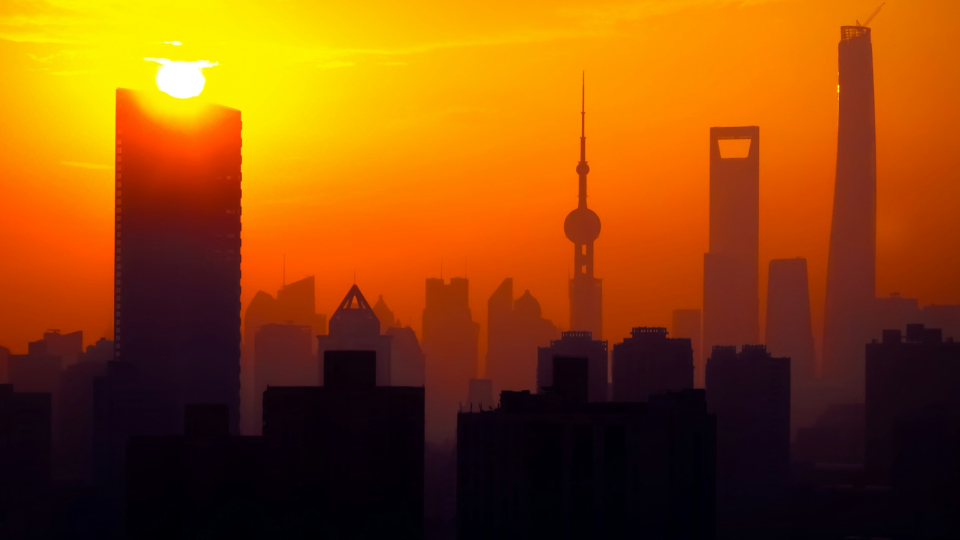 A glimmer of hope. China Shanghai